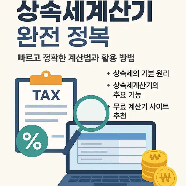 상속세 계산기